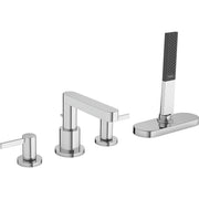 Hansgrohe - 4-Loch Wannenarmatur FINORIS F-Set Wannenrandmontage mit sBox chrom
