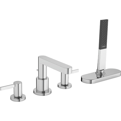 Hansgrohe - 4-Loch Wannenarmatur FINORIS F-Set Wannenrandmontage mit sBox chrom