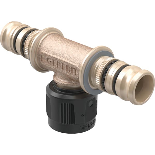 Geberit Vertriebs - Mepla Übergangs-T-Stück mit MasterFix Rg d26-MF20-d20