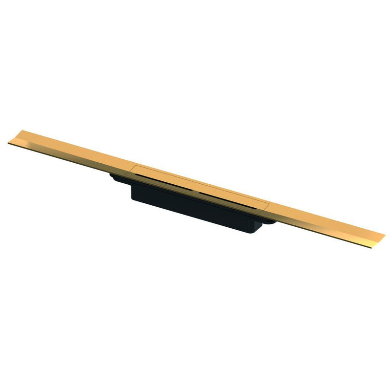 TECE SE - TECEdrainprofile Duschprofil, 900 mm, Edelstahl, Polished Gold Optic