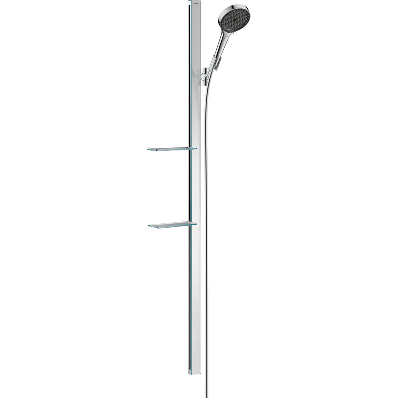Hansgrohe - Brausenset RAINFINITY 130 3jet Unica E 1500mm chrom mit Seifenschale