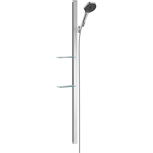 Hansgrohe - Brausenset RAINFINITY 130 3jet Unica E 1500mm chrom mit Seifenschale