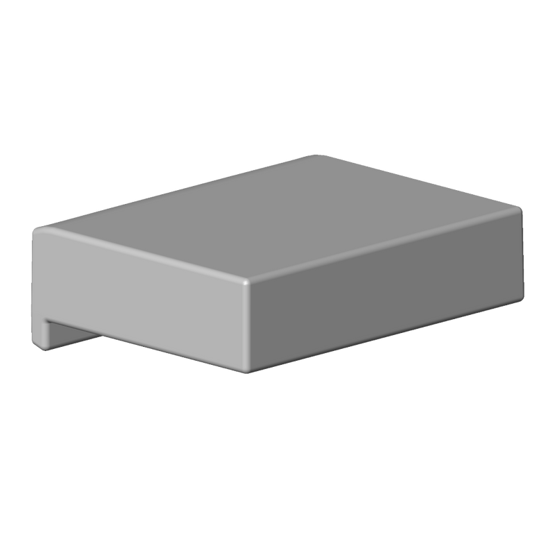 Dornbracht - Gehäuse für Water Curve ERSATZTEILE 091701230 60x46x20mm Schwarz matt