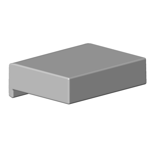 Dornbracht - Gehäuse für Water Curve ERSATZTEILE 091701230 60x46x20mm Schwarz matt