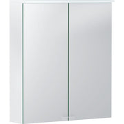 Geberit Vertriebs - Spiegelschrank OPTION Basic m. Beleuchtung, zwei Türen, 60x67,5x14cm