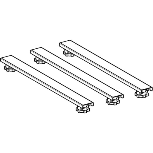 Geberit Vertriebs - Set Füße und 3 Traversen 700mm H:6-12cm, für Duschwanne aus Steinharz