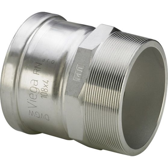 Viega - Übergangsstück SANPRESS Inox XL 2311XL 76,1mm x 21/2 AG Edelstahl