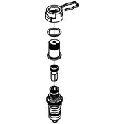 Grohe - Thermoelement 47217 mit nicht steigender Spindel 1/2