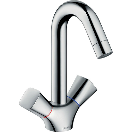 Hansgrohe - Zweigriff Waschtischarmatur LOGIS chrom ohne Ablaufgarnitur 71221