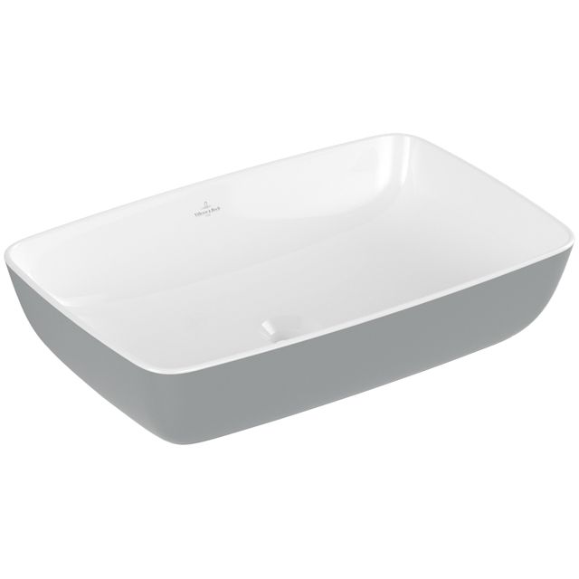 VILLEROY & BOCH - AWT ARTIS 4172 580x380mm ohne Hahnlochbank o Überl Eckig French Linen
