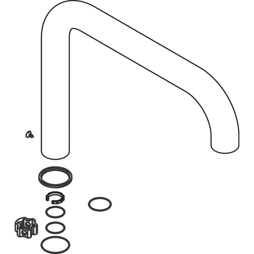 Hansgrohe - Auslauf f. SPTM Allegra Uno chrom