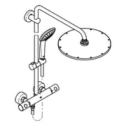 Grohe - Duschsystem EUPHORIA 310 26075 mit THM hard graphite gebürstet