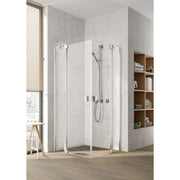 Kermi Duschdesign - Eckeinstieg RAYA EPR 09020 BV 870-900/2000 SIMG ESG klar