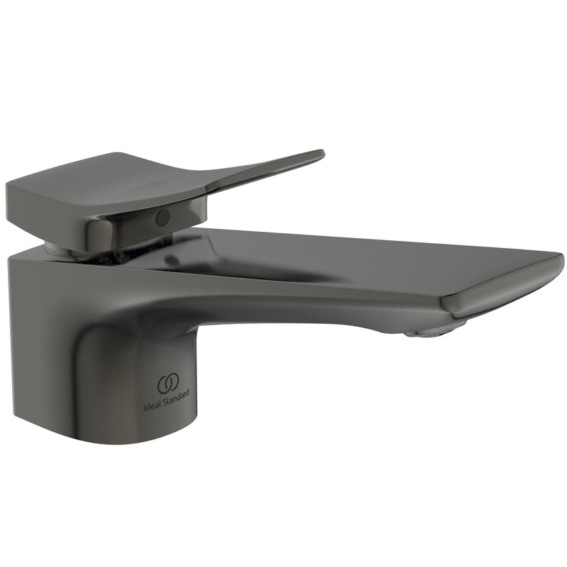 Ideal Standard - Waschtischarmatur CONCA, m.Ablgarn., Ausld.132mm, Magnetic grey