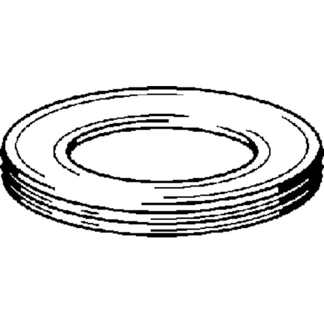 Viega - Lippendichtung 3811-268 128x14mm Gummi weiss