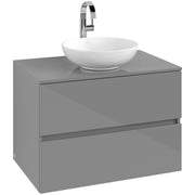 VILLEROY & BOCH - Konsolen-Unterschrank 800mm f AWT 2 Ausz 1 Aussch mLB C516H1 VT Grey