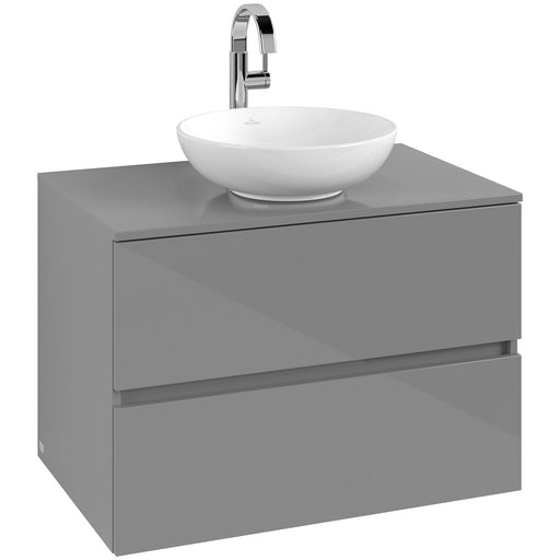 VILLEROY & BOCH - Konsolen-Unterschrank 800mm f AWT 2 Ausz 1 Aussch mLB C516H1 VT Grey