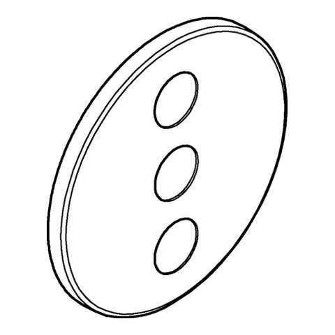 Grohe - Rosette SmartControl 48366 rund chrom