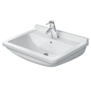 Duravit - Waschtisch STARCK 3 600x450mm 030060 m.ÜL, 1 HL, weiß