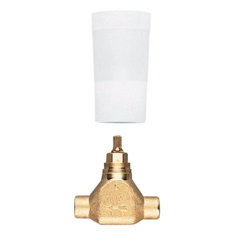 Grohe - UP-Ventil-Unterteil 29804 vormont. Oberteil 3/4 Lötanschluss 22mm DN20