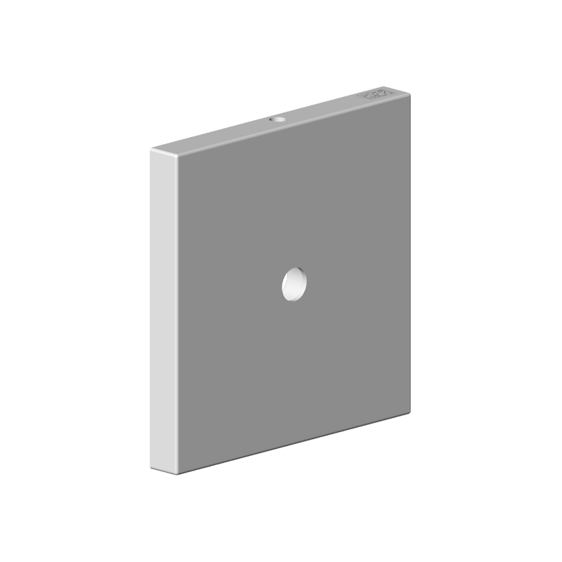 Dornbracht - Rosette Ersatzteile 092778037 80x80x9mm platin gebürstet