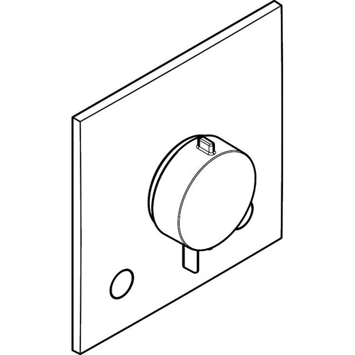 Hansgrohe - Thermostat UP Ecostat Comfort E Fertigset 2 Verb.m.Sicherungskombi.MSW