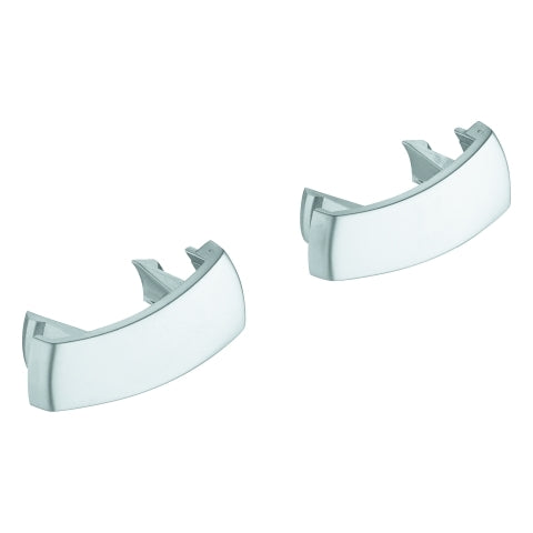 Grohe - Abdeckkappe 11366 für Griffe f.Chiara Griffe Neu (2 Stück) mattchrom