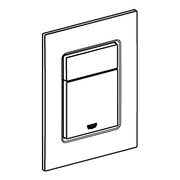 Grohe - WC-Betätigung SKATE COSMOPOLITAN S 37535 2-Mengen/Start&Stopp supersteel