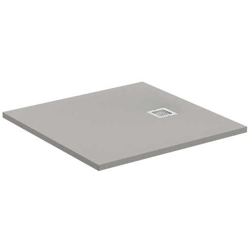 Ideal Standard - Rechteck-Brausewanne ULTRAFLAT S, 900x900x30mm, Quarzgrau