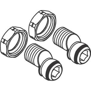 Hansgrohe - Kugel-S-Anschluss Set Axor Duschkombi