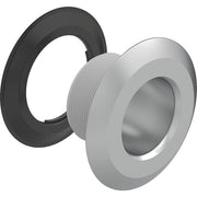 Geberit Vertriebs - Flansch mit Schleifring zu BW-Ablauf mit Druckbet. PushControl mattverchromt
