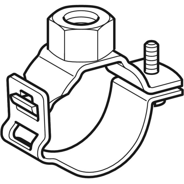 Geberit Vertriebs - Rohrschelle d90/98 G3/4 verstellbar