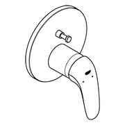 Grohe - EH-Wannenbatt. EUROSTYLE 24047 FMS für RAPIDO SmartBox Hebel geschl. chrom