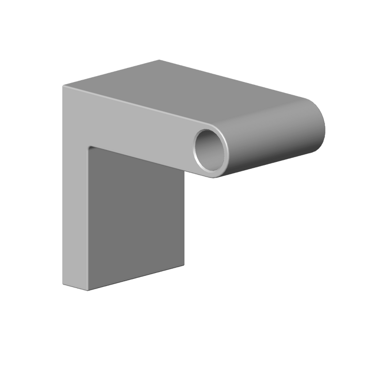 Dornbracht - Halter für Badetuchhalter Ersatzteile 081767503 40 x 60 x 68 mm chrom
