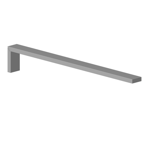 Dornbracht - Stange für Handtuchhalter Ersatzteile 05179855100 19 x 285 x 255 mm chrom