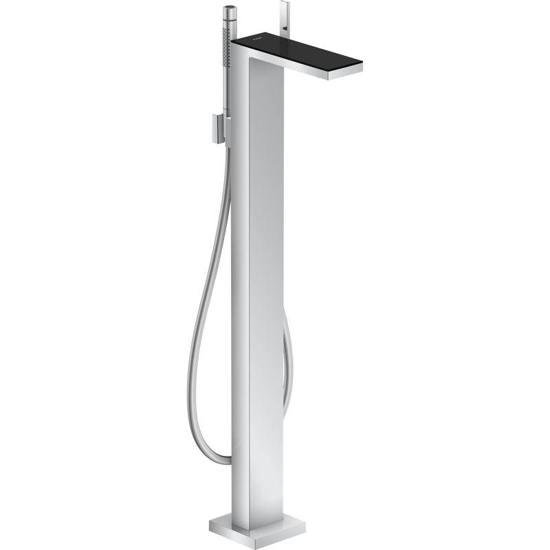 Hansgrohe - Wannenmischer AXOR MyEdition Fertigset zur Bodenmontage schwarz/chrom