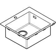 Hansgrohe - Einbauspüle 450 S711-F450
