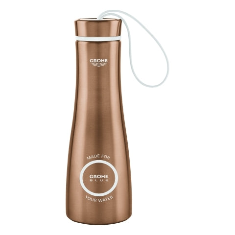 Grohe - Trinkflasche GROHE Blue 40848 Edelstahl 450 ml warm sunset gebürstet