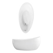 VILLEROY & BOCH - Badewanne AVEO UBQ194AVE9PDV 1900x950 Spez. Form Quaryl weiß alpin