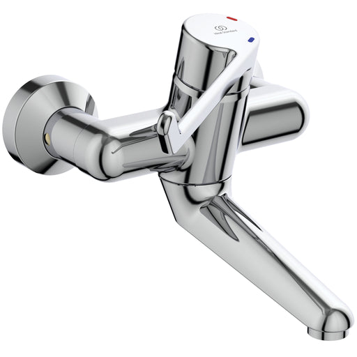 Ideal Standard - WT-Wand Sicherheitsarmatur CERAPLUS B8222A Auslauf 150mm chrom