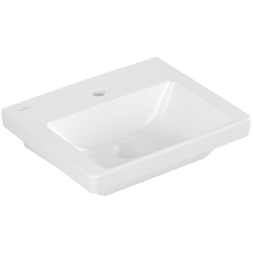 VILLEROY & BOCH - HWB Subway 3.0 FL 450x370mm re-eckig 1HL. o. ÜL. Stone White cplus