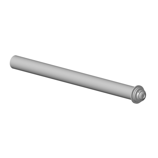 Dornbracht - Rohr Ersatzteile 04282203000 D. 71,5 x 697,5 mm platin ma