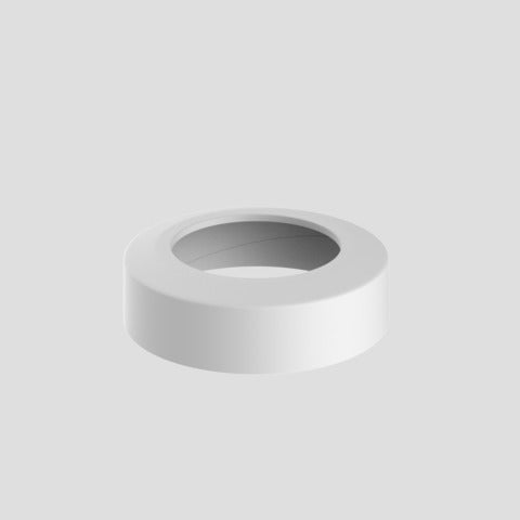 Sanitärtechnik Eisenberg - WC-Flachrosette DN100 weiß