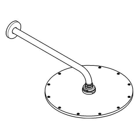 Grohe - Kopfbrauseset RAINSHOWER Cosm. 310 26066 Brausearm 380mm cool sunrise