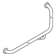 Grohe - Wannengriff ESSENTIALS 40797 L-Form 940 x 600mm Metall chrom