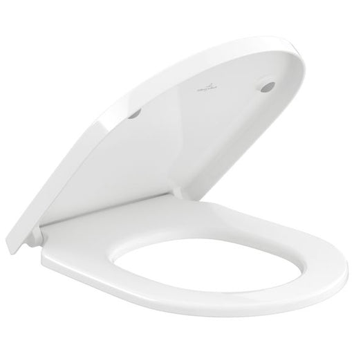 VILLEROY & BOCH - WC-Sitz Subway 3.0 374x438x42mm ov SoftClosing QR we Alpin AntiBac