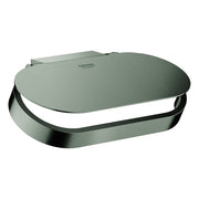 Grohe - WC-Papierhalter SELECTION 41069 mit Deckel hard graphite gebürstet