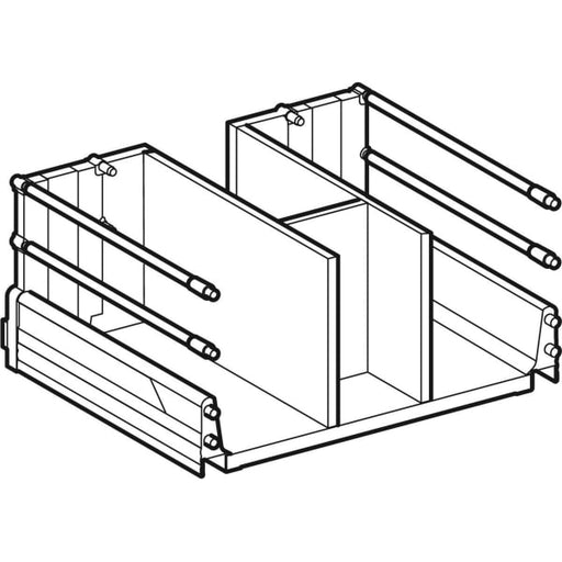 Geberit Vertriebs - Schublade, zu MYDAY WTU 814100/814101