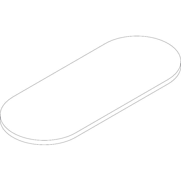 Hansgrohe - Glasablage AXOR Logo 450 mm klar