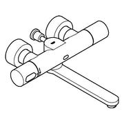 Grohe - WT-Wand-IR-Elektron. EUROSMART CE 36414 m. THM Trafo Bluetooth-Modul chrom